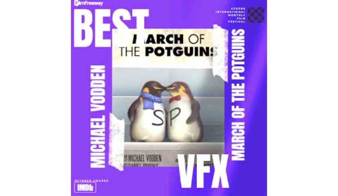 March of the Potguins” Wins Best VFX in Athens – THE ART OF VISUAL EFFECTS  AT ESCAPE STUDIOS